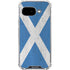 Scotland Flag Distressed Google Pixel 9a Clear Case